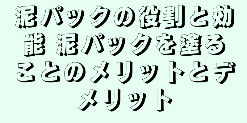 泥パックの役割と効能 泥パックを塗ることのメリットとデメリット