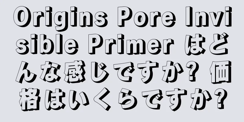 Origins Pore Invisible Primer はどんな感じですか? 価格はいくらですか?