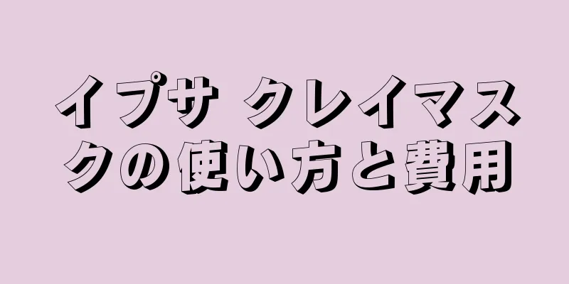 イプサ クレイマスクの使い方と費用