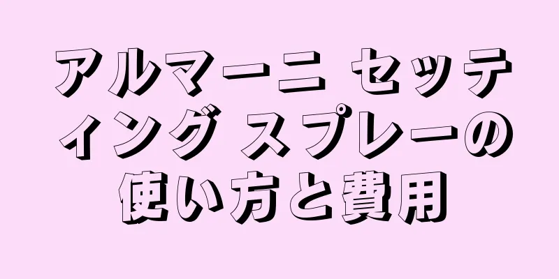 アルマーニ セッティング スプレーの使い方と費用