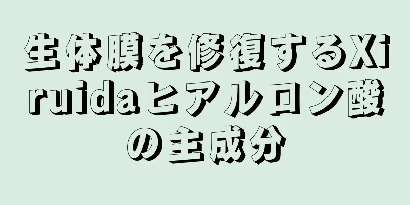 生体膜を修復するXiruidaヒアルロン酸の主成分