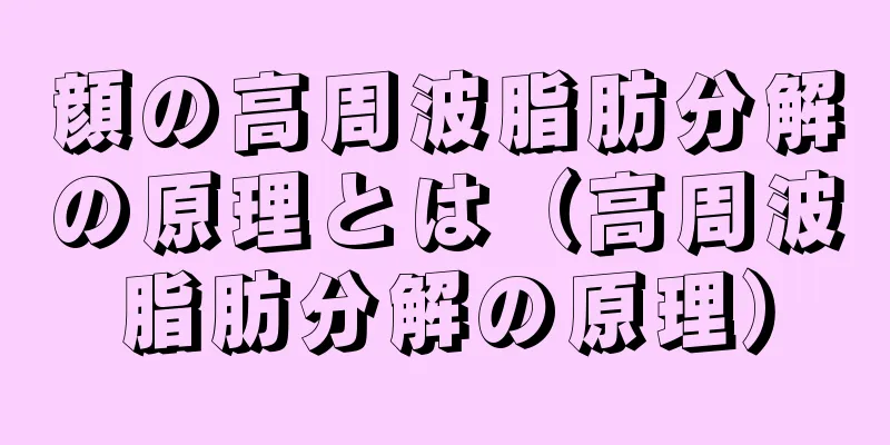 顔の高周波脂肪分解の原理とは（高周波脂肪分解の原理）