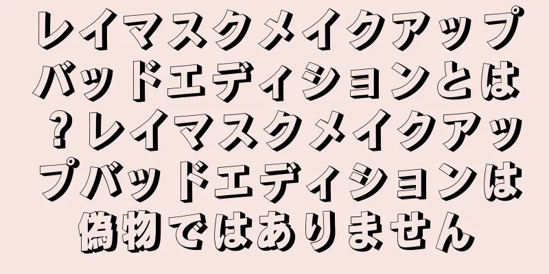 レイマスクメイクアップバッドエディションとは？レイマスクメイクアップバッドエディションは偽物ではありません