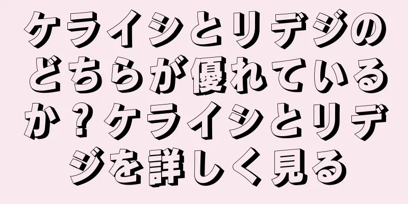 ケライシとリデジのどちらが優れているか？ケライシとリデジを詳しく見る